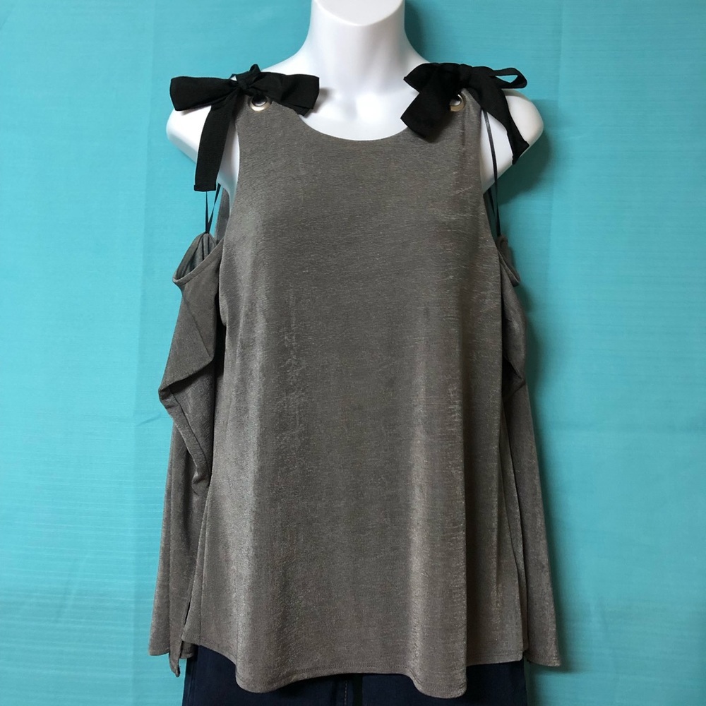 TopShop Cold Shoulder Top
